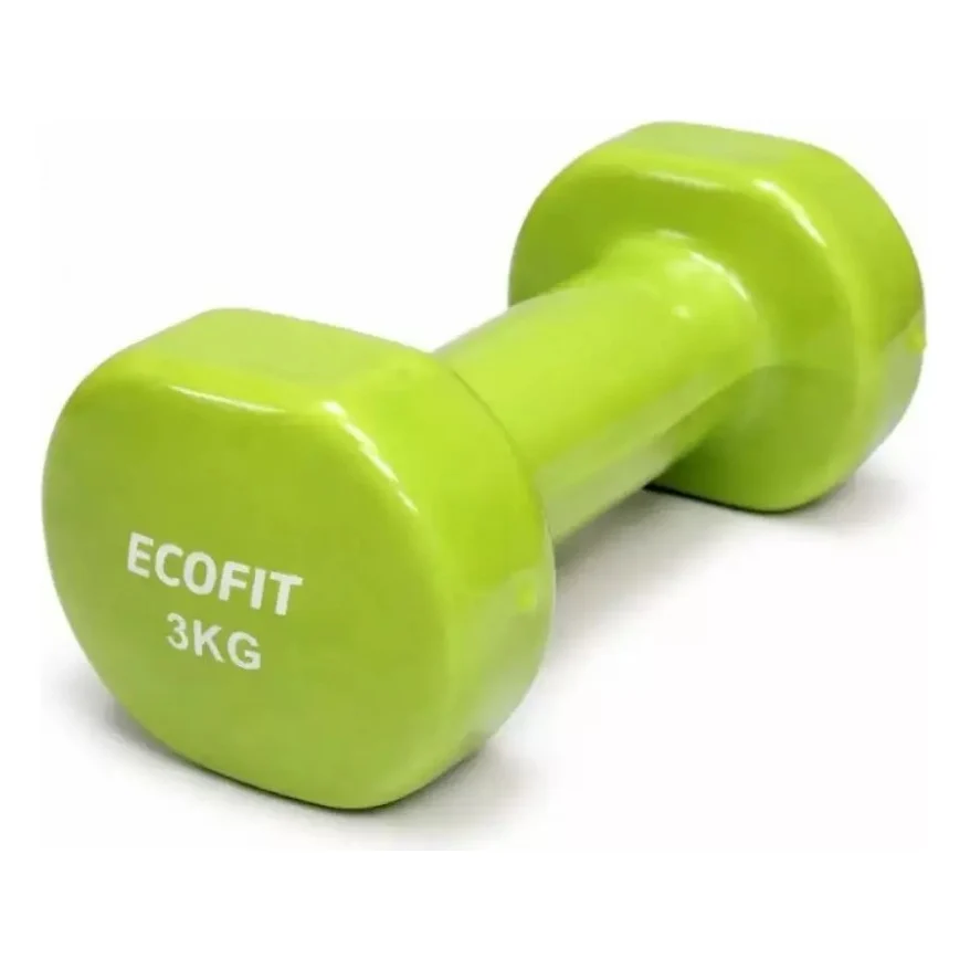Гантель Ecofit MD2025 з вініловим покриттям 3 кг (K00026986)