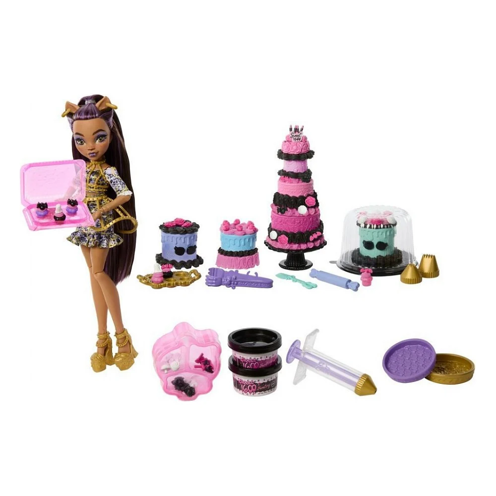 Лялька Monster High Страх який солодкий день народження Торт за рецептом Клодін (JBG78) — фото 2