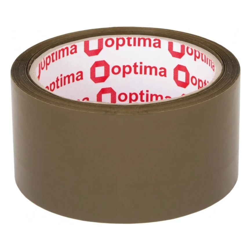 Скотч Optima 48 мм х 60 м х 40 мкм, коричневий (O45319)