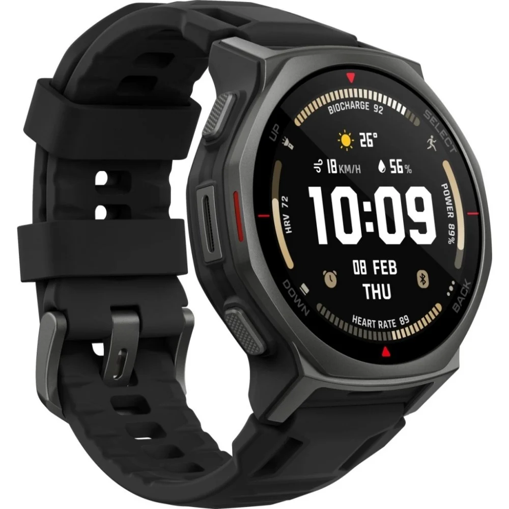 Смарт-годинник Amazfit T-Rex 3 Pro 44mm Tactical Black (W2549GL5N) — фото 3
