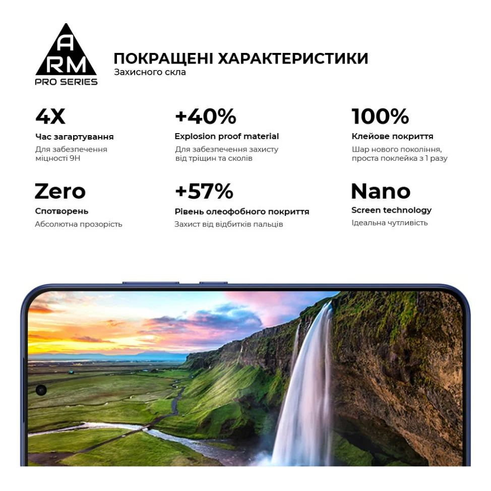Скло захисне Armorstandart Pro Samsung A27 5G (ARM89670) — фото 4