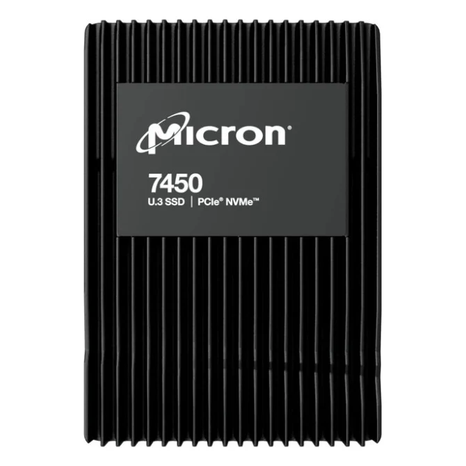 Накопичувач SSD для сервера Micron 7450 PRO 1920GB NVMe U.3 (7mm) Non-SED Enterprise SSD [Single Pack] (MTFDKCB1T9TFR-1BC1ZABYYR)