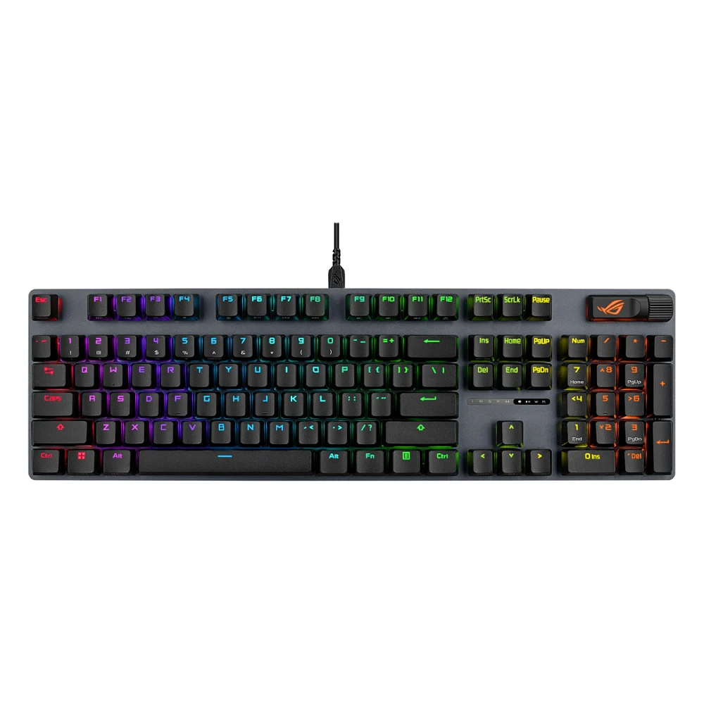 Клавіатура Asus ROG Strix Scope II X Black (90MP03XG-BKMA00)