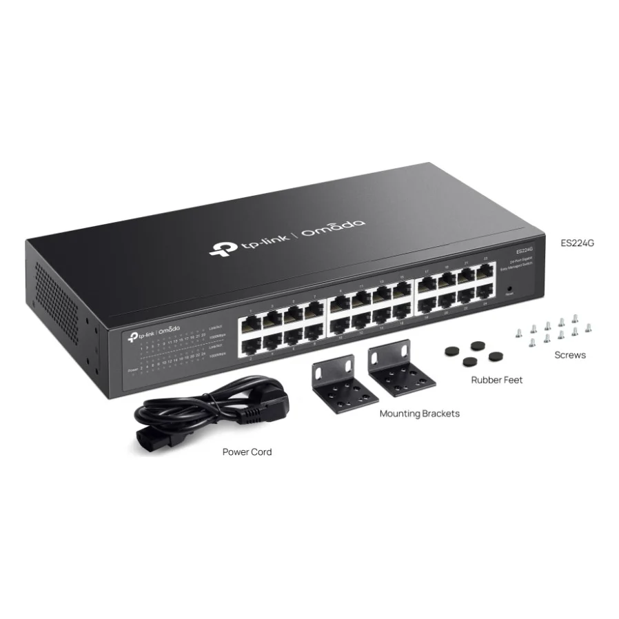 Комутатор мережевий D-Link ES224G — фото 7