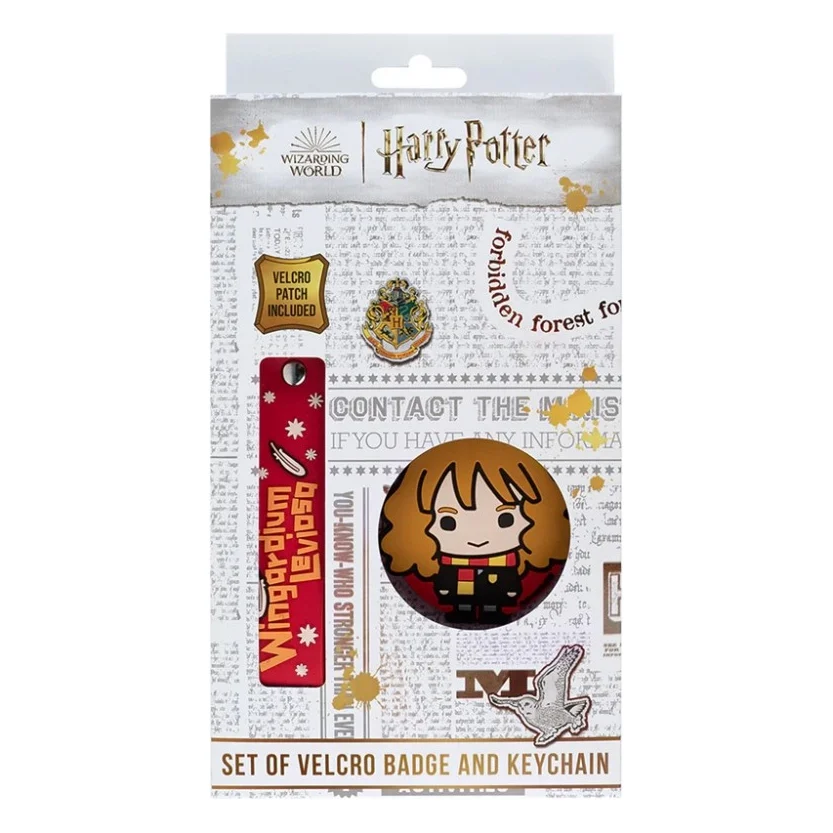 Бейдж Kite набір на липучці та підвіска Harry Potter (HP25-3010-1)