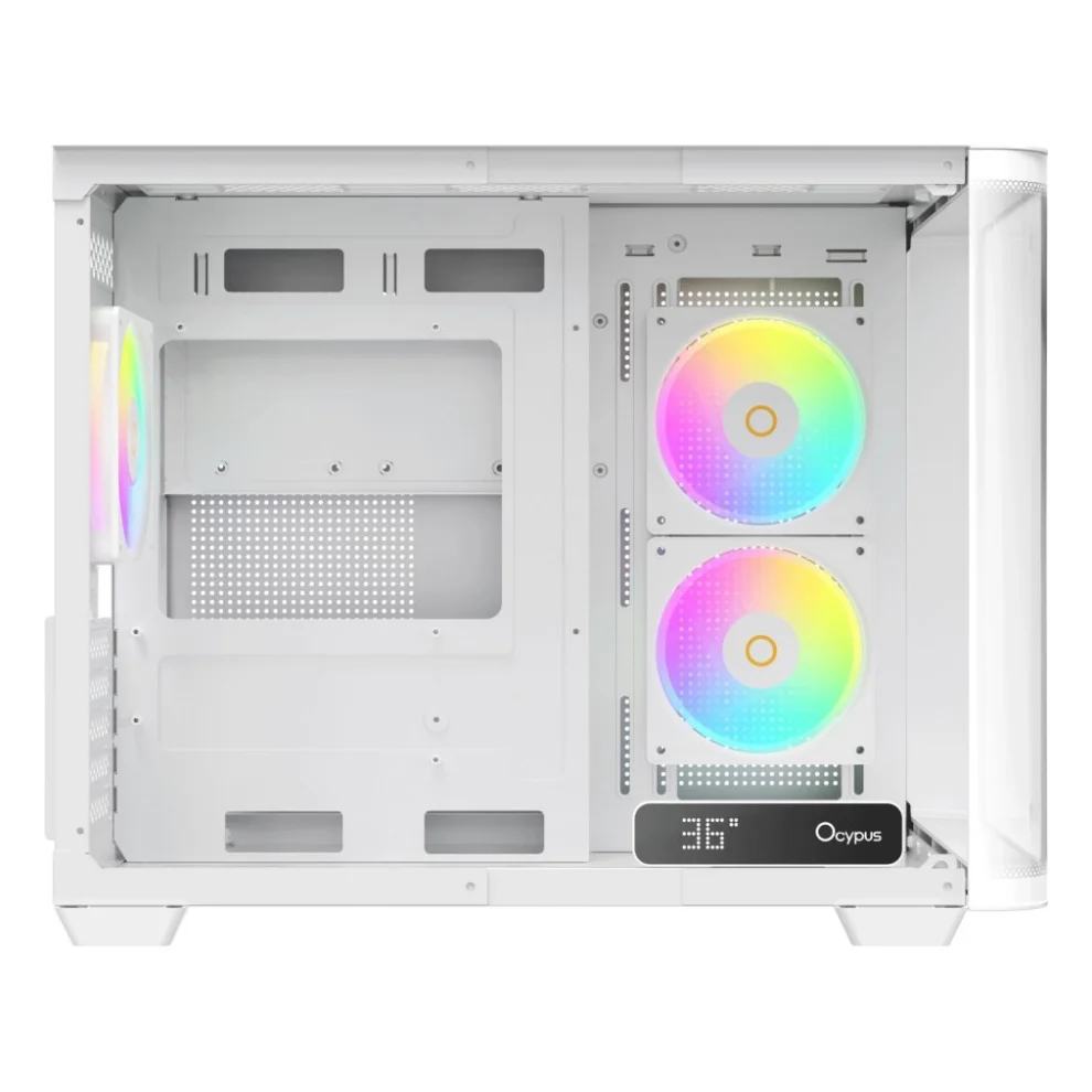 Корпус OCYPUS IOTA C50 WH CURVE ARGB DIGITAL (IOTA-C50-WHD300CD-GL) — фото 6