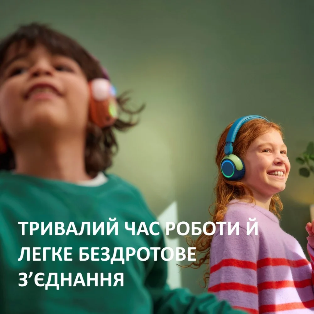 Навушники Philips TAK4200CT/00 Wireless Blue/Green (TAK4200CT/00) — фото 9