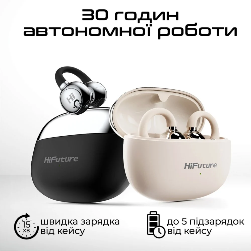 Навушники HiFuture FlexClip Champagne (flexclip.champagne) — фото 8