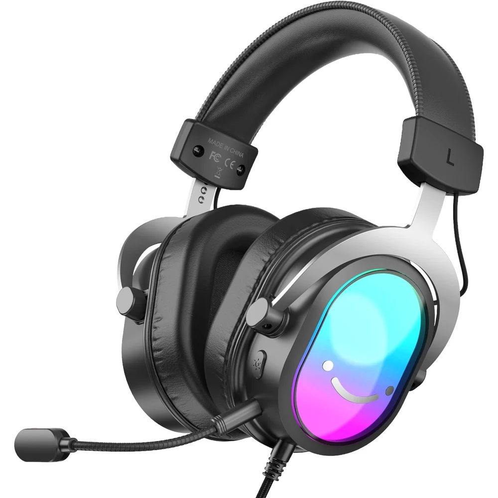 Навушники Fifine H16 7.1 RGB Black (H16)
