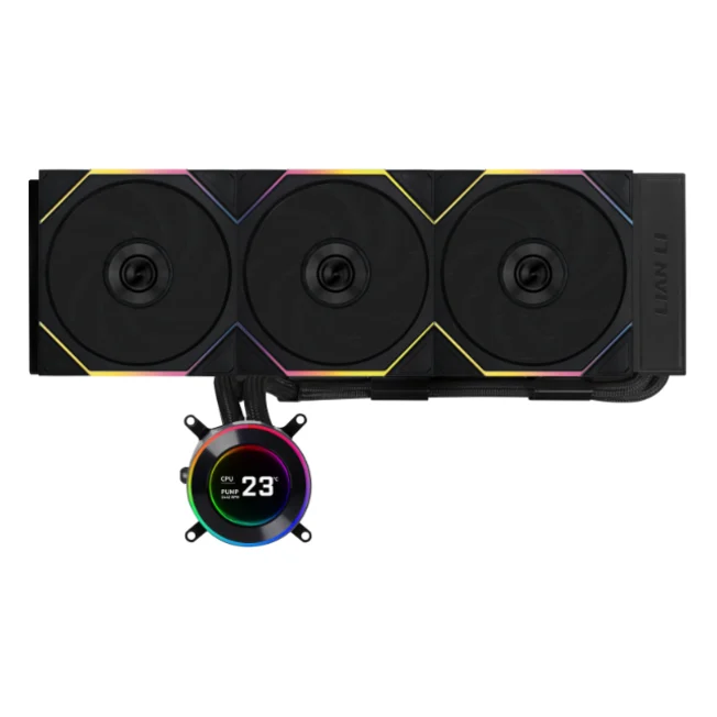 Система рідинного охолодження Lian Li HydroShift II LCD-C 360 Fanless Black (G89.GHS2LCD36B.00)