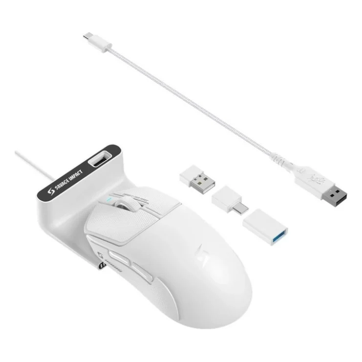 Мишка A4Tech Bloody SG5 Wireless White (4711421003032) — фото 12