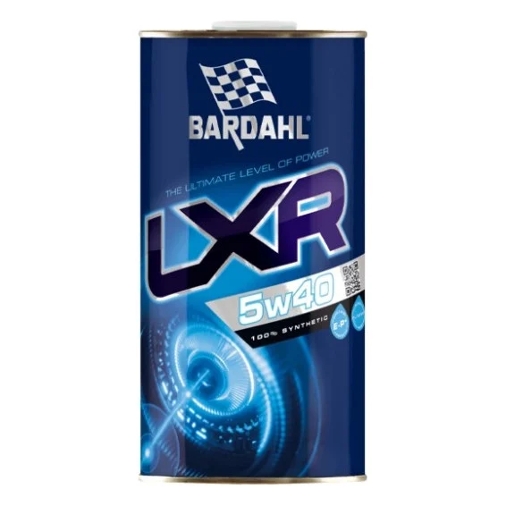 Моторна олива BARDAHL (metal) PLASMA LXR 5W40 1л (33121)