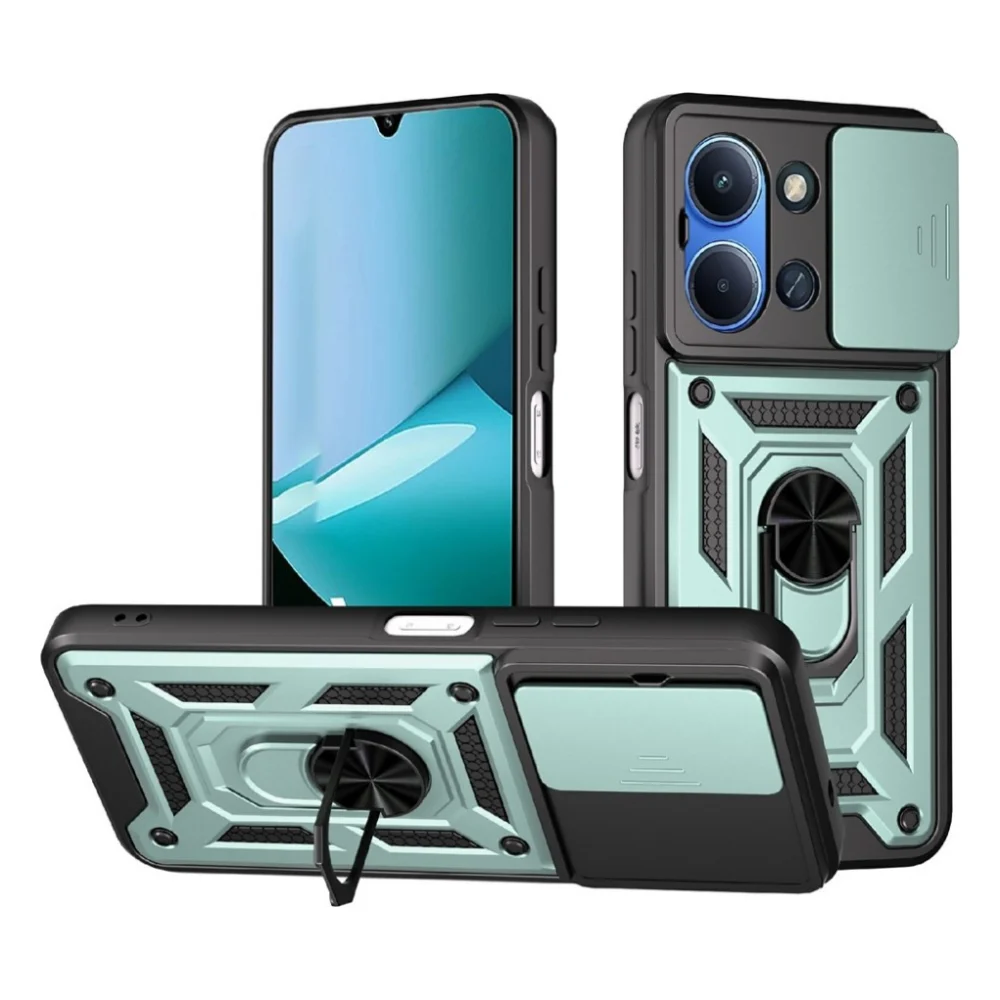 Чохол до мобільного телефона BeCover Military Xiaomi Redmi 15С 4G/5G Dark Green (713927)
