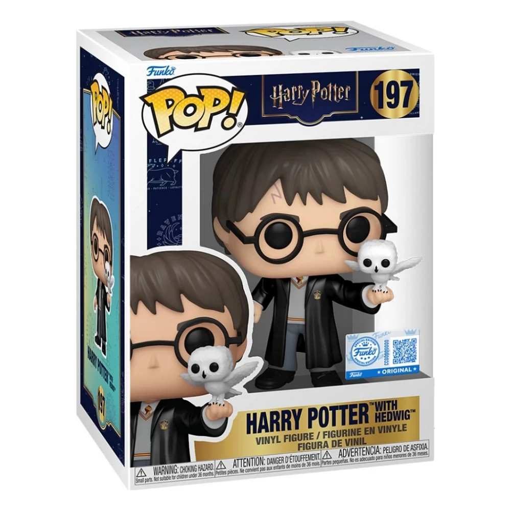 Фігурка Funko Pop серії Гаррі Поттер S20 - Гаррі з Гедвіґою (91763) — фото 2