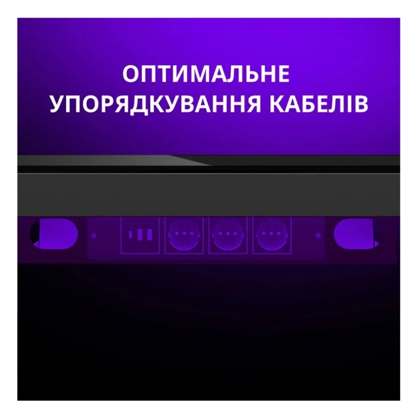 Комп'ютерний стіл Lorgar PRO 80G Glass Black (LRG-DP80G) — фото 12