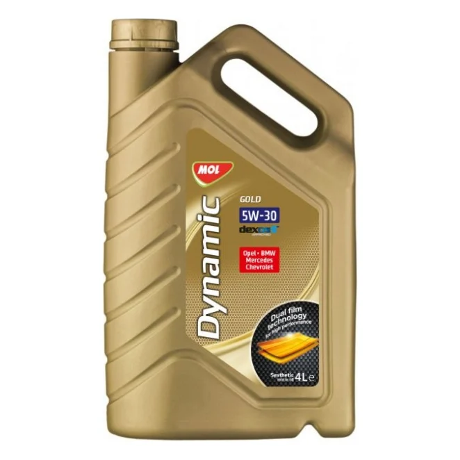 Моторна олива MOL Dynamic Gold 5W-30 4л (13301107)