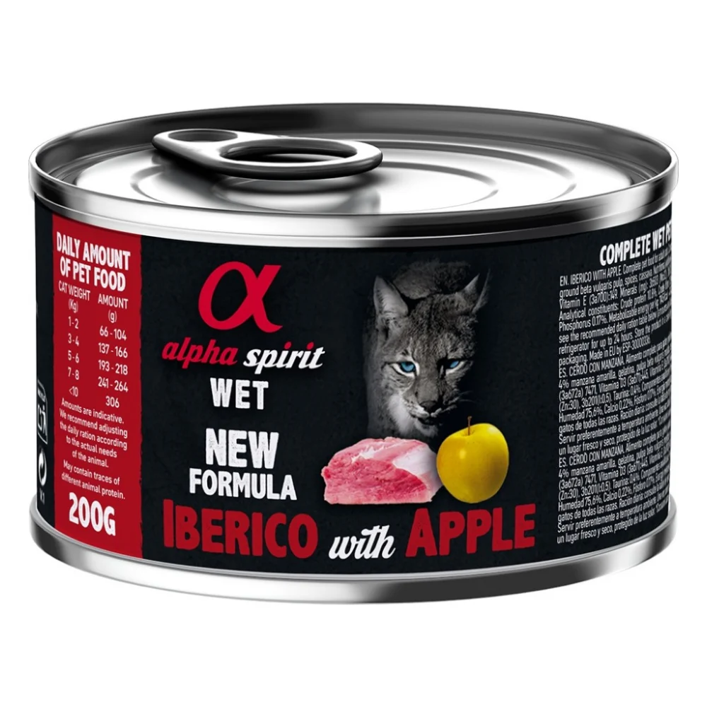 Консерви для котів Alpha Spirit Anchovy Protein for Adult Cat 200 г (8436586311223)