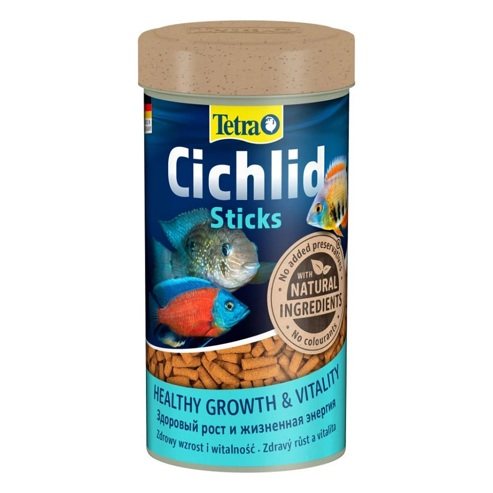 Корм для риб Tetra Cichlid Sticks для цихлід палички 250 мл/75 г (4004218816299)