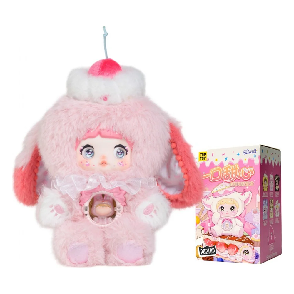 М'яка іграшка Pop Top з кільцем- сюрприз Hi TOY Nommi Солодусики (HC020)