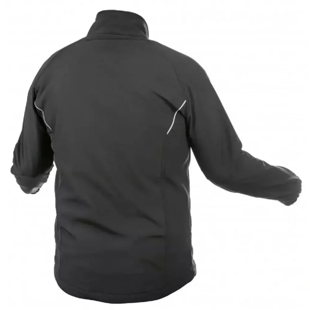 Куртка робоча Hoegert BIESE HT5K258-2XL SoftShell 96% поліестер/4% еластан чорна, 2XL (56) (HT5K258-2XL) — фото 2