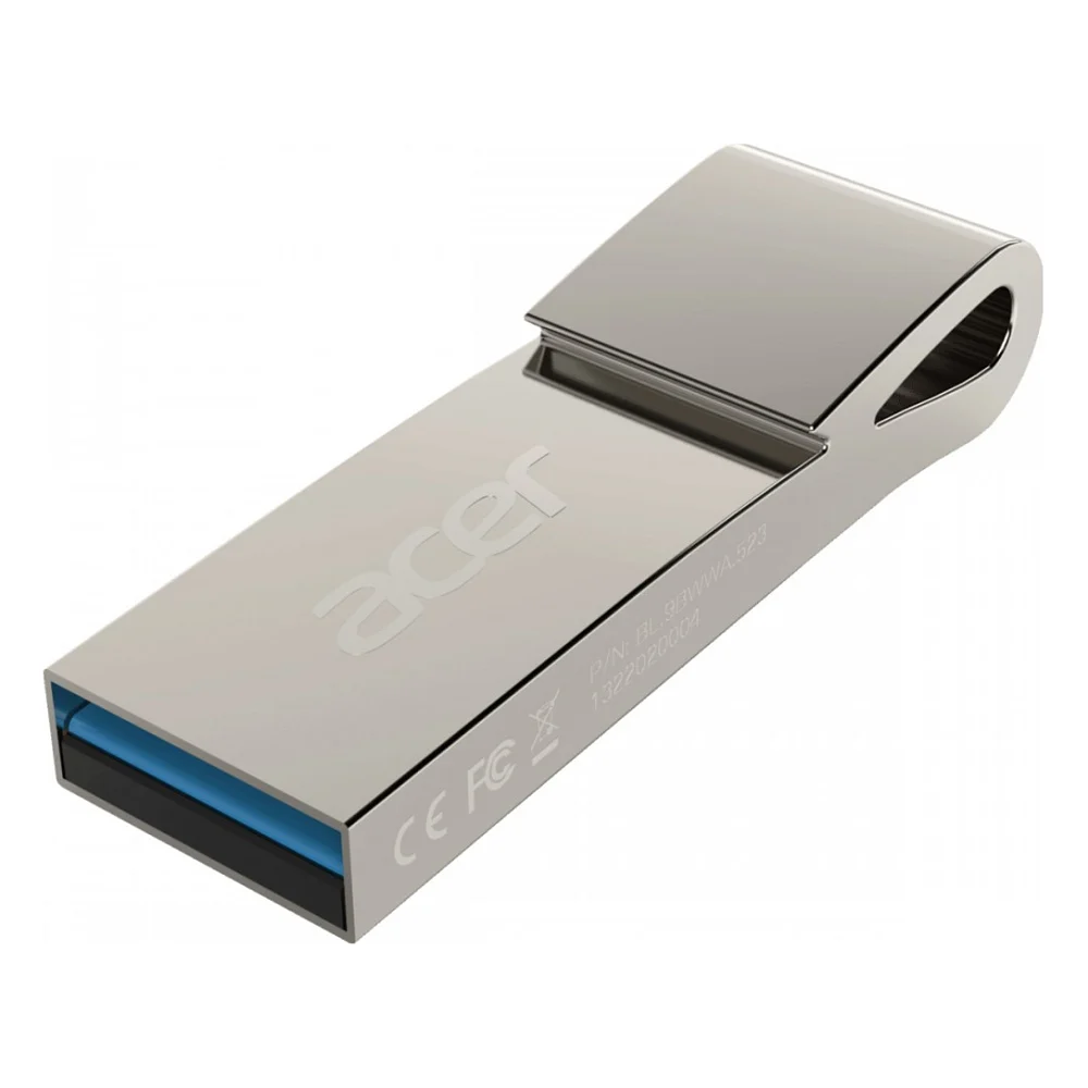 USB флеш накопичувач Acer 128GB UF200 Metal Silver USB 2.0 (BL.9BWWA.505)