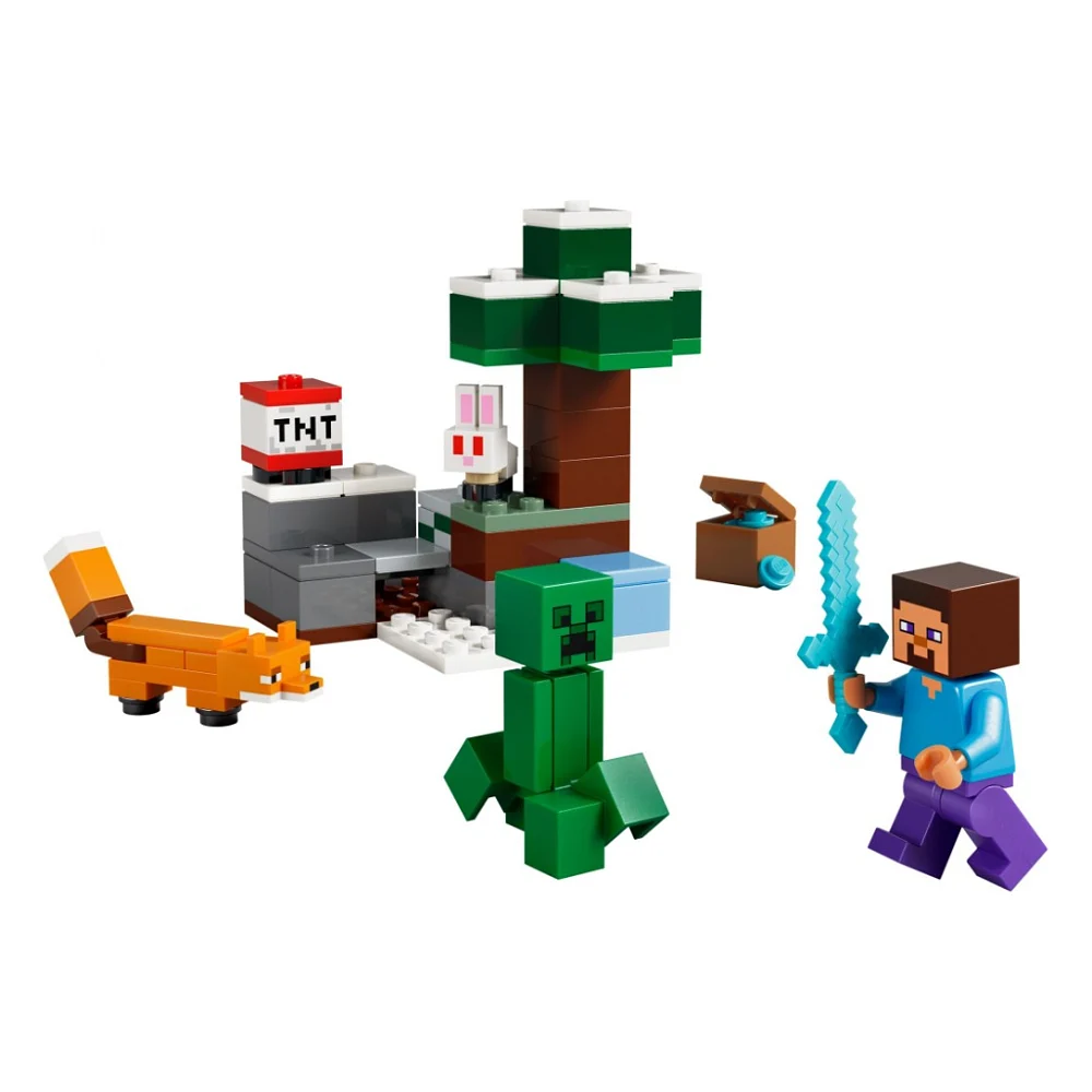 Конструктор LEGO Minecraft Пригоди Стіва в тайзі (21583) — фото 2