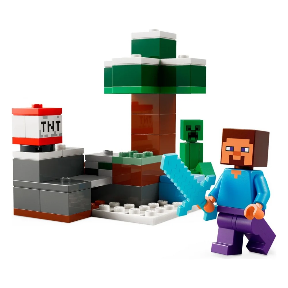 Конструктор LEGO Minecraft Пригоди Стіва в тайзі (21583) — фото 5