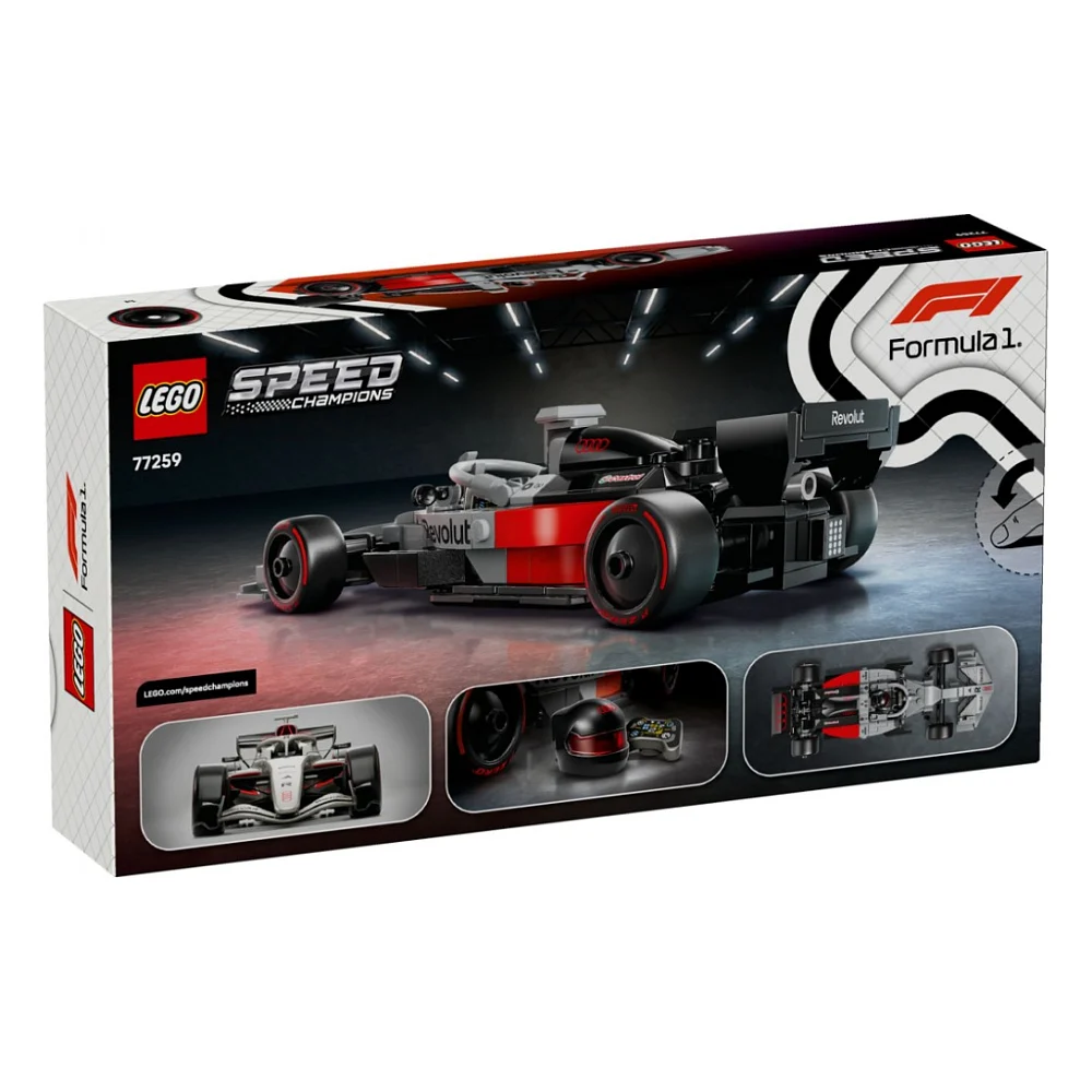 Конструктор LEGO Speed Champions Гоночний автомобіль Audi Revolut F1® Team R26 (77259) — фото 7