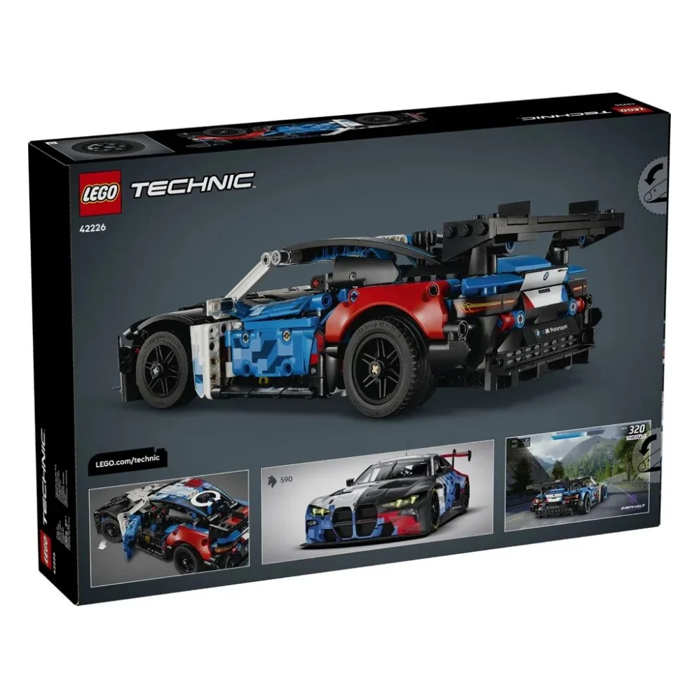 Конструктор LEGO Technic Автомобіль для перегонів BMW M4 GT3 EVO (42226) — фото 9