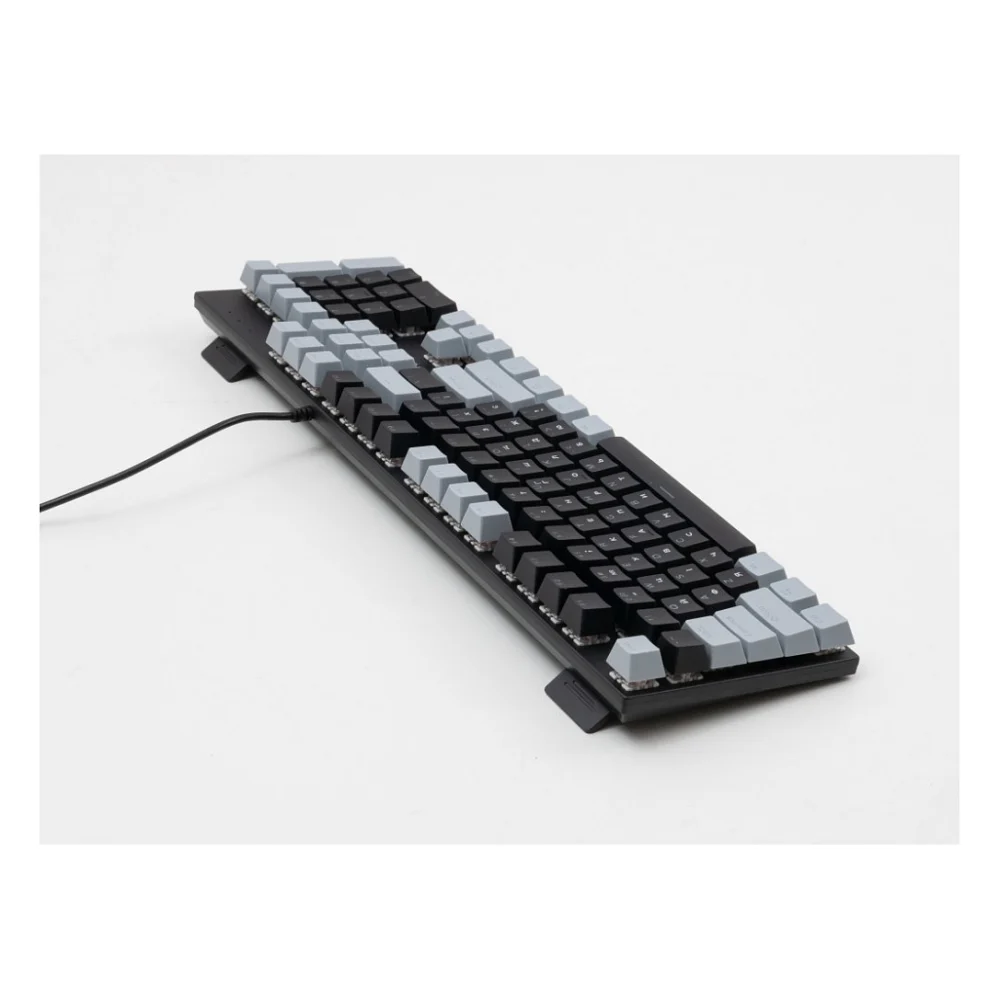Клавіатура Vinga KBGM-090 LED Red Switch USB Grey/Black (KBGM-090R Grey/Black) — фото 4