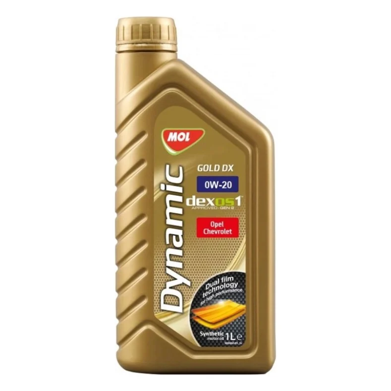 Моторна олива MOL Dynamic Gold DX 0W-20 API SP 1л (13302283)