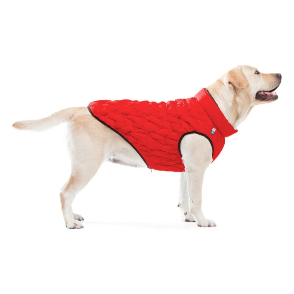 Курточка для тварин Collar AiryVest UNI двостороння XS 28 червоно-чорна (2506) — фото 2