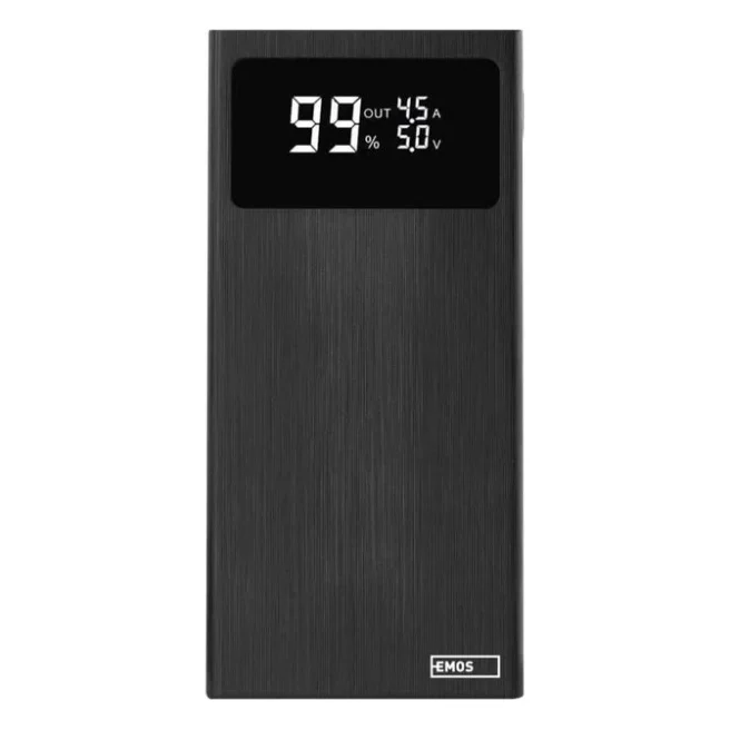 Батарея універсальна EMOS 20000mAh BETAQ 20, 22.5W, black (B0532B)