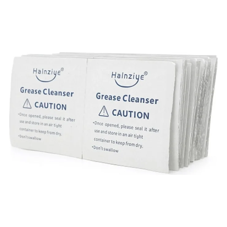 Серветки Halnziye Grease Cleanser 2-pack (alcohol + without alcohol) 25шт (21311)