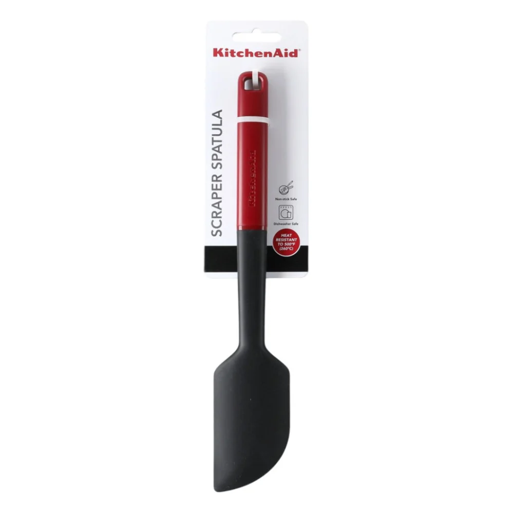 Лопатка кухонна KitchenAid Classic для тіста 30 см червоний (KHA031OHEREG) — фото 5