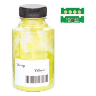 Тонер HP CLJ 150/178/179 chip 25г Yellow АНК (50000247)