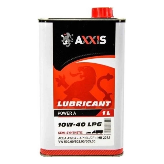 Моторна олива AXXIS 10W-40 LPG Power A 1л (AX-2028)