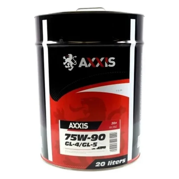 Трансмісійна олива AXXIS 75W-90 GL-4 / GL-5  20л (AX-2062)