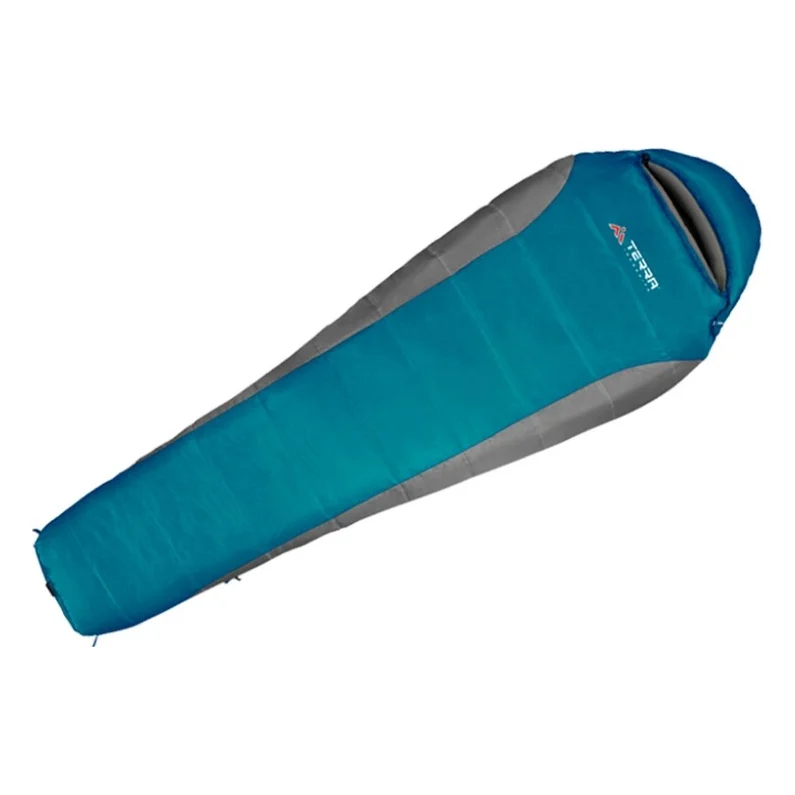 Спальний мішок Terra Incognita Siesta Regular 100 L бірюзовий/сірий (4823081506836)