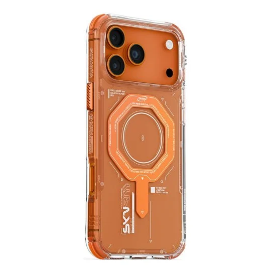 Чохол до мобільного телефона Skinarma Magma Mag-Charge iPhone 17 Pro Max Orange (SK-2025IPP6.9-MGMA-ORG)