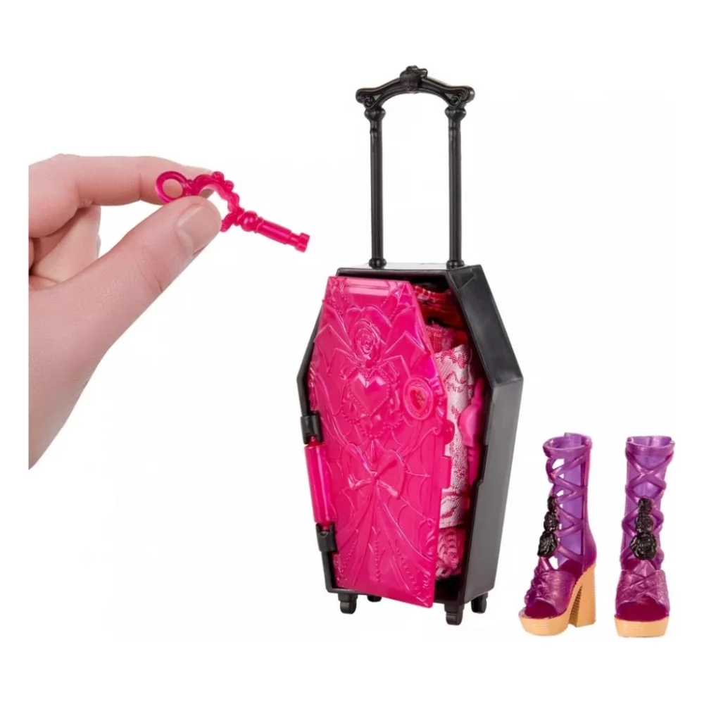 Лялька Monster High Набір-сюрприз Кошмарні канікули Жахо-секрети Дракулори (JDR50) — фото 8
