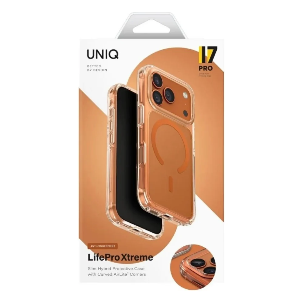 Чохол до мобільного телефона Uniq LifePro Xtreme Apple iPhone 17 Pro Orange (8886463693995) — фото 5