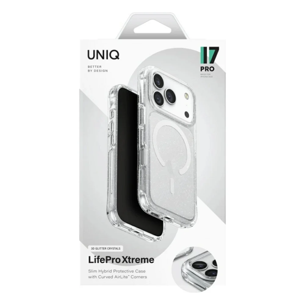 Чохол до мобільного телефона Uniq LifePro Xtreme Apple iPhone 17 Pro Transparent (8886463694008) — фото 6