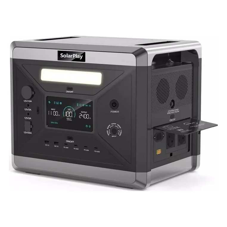 Зарядна станція SolarPlay BCQ2501 2400W 2160Wh (BCQ2501)