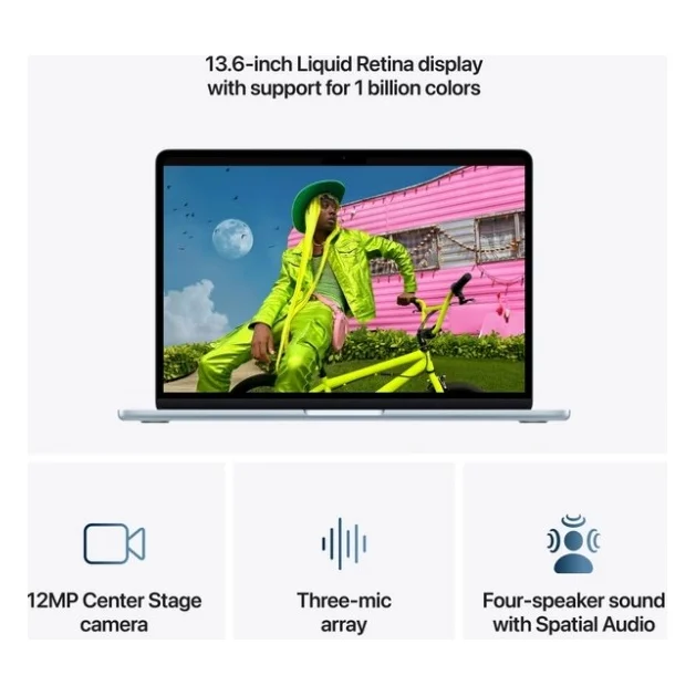 Ноутбук Apple MacBook Air 13 M5 A3449 Silver (MDH74UA/A) — фото 5