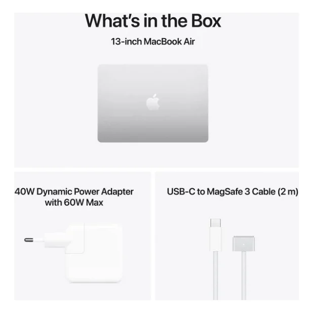 Ноутбук Apple MacBook Air 13 M5 A3449 Silver (MDH84UA/A) — фото 9