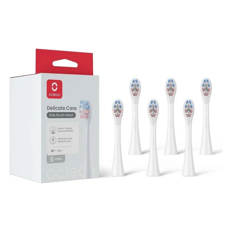 Насадка для зубної щітки Oclean Delicate Care P3K1 White 6 шт (6970810557404)