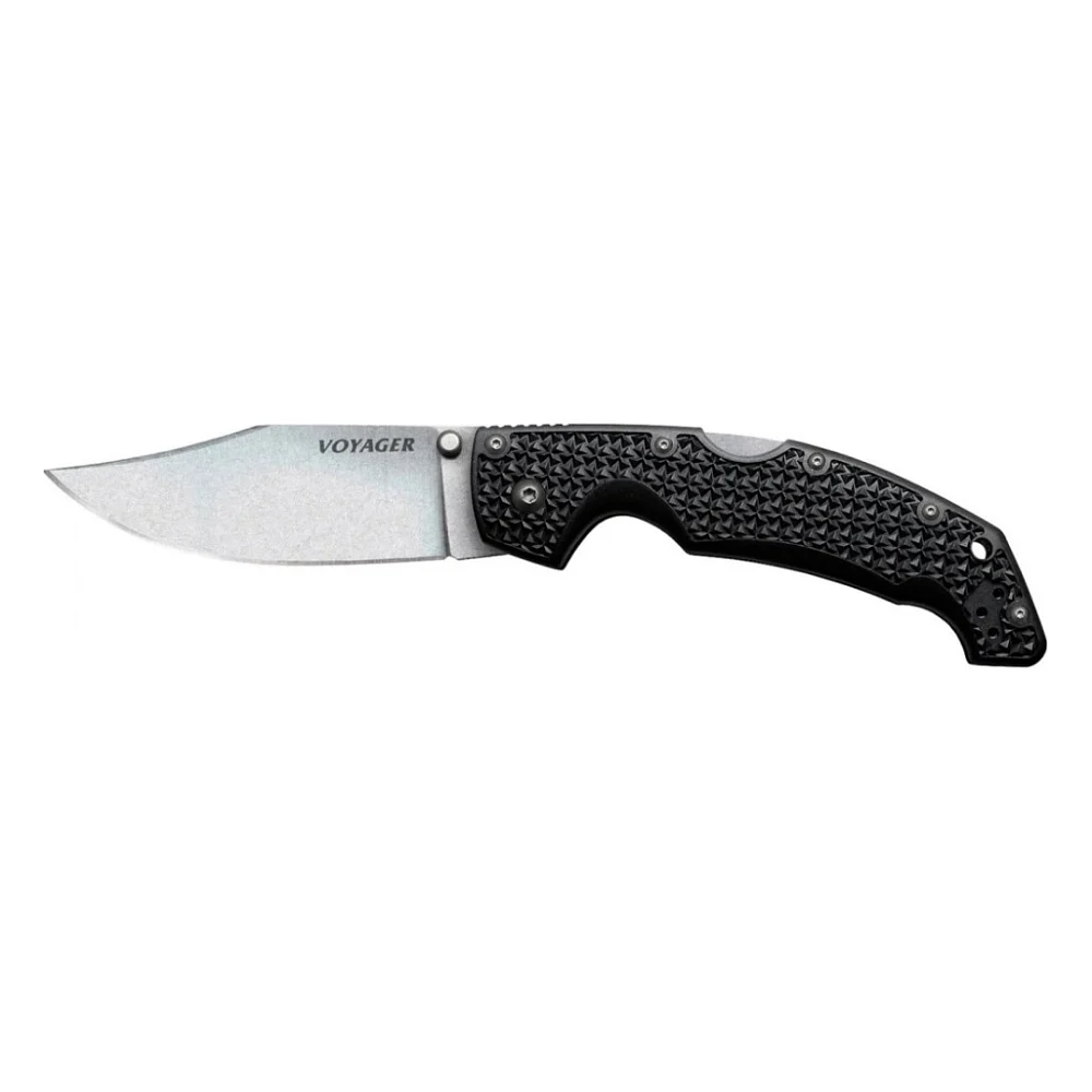 Ніж Cold Steel Voyager Large Clip Point Black (блістер) (CS-29ACZ)