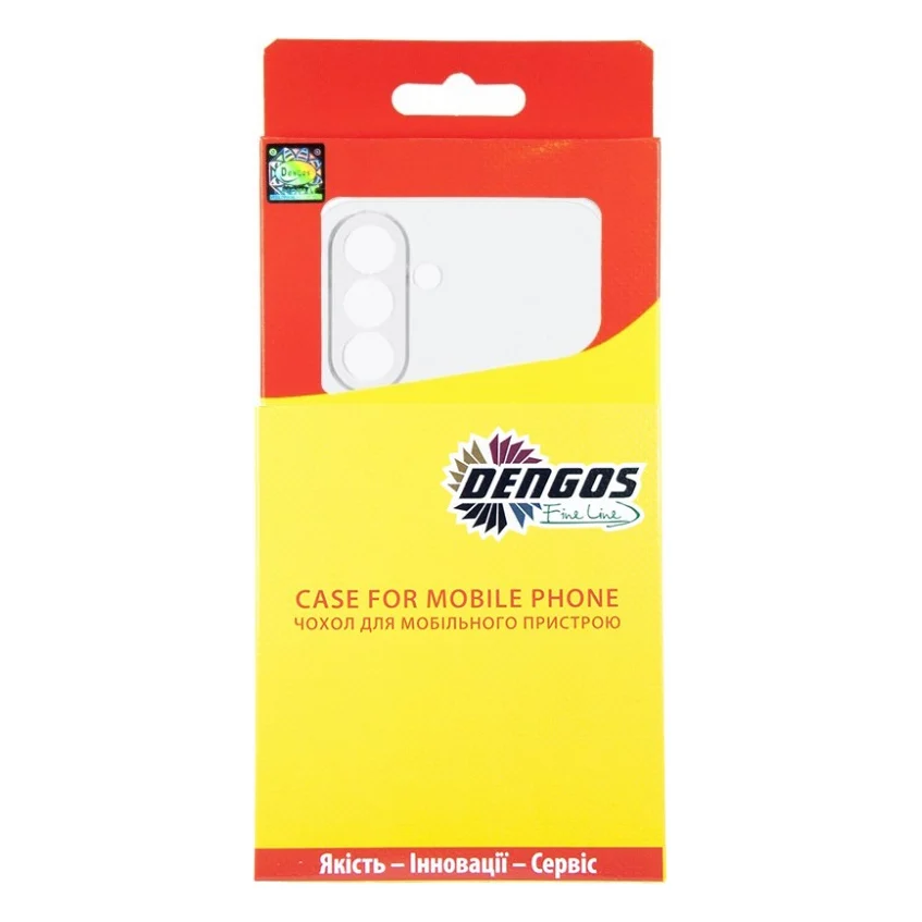 Чохол до мобільного телефона Dengos TPU + glass Samsung Galaxy A26 Transparent (DG-KM-188) — фото 3