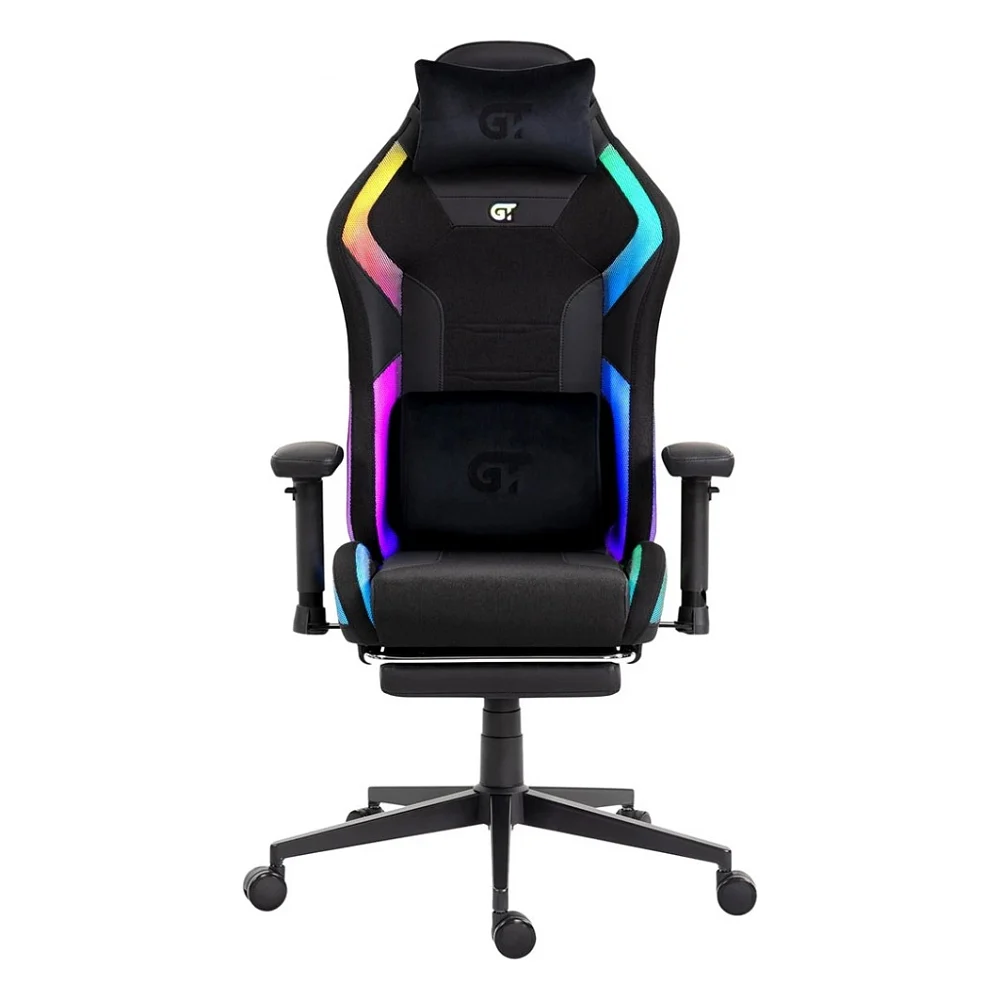 Крісло ігрове GT Racer X-2403 Black (X-2403 Black RGB)
